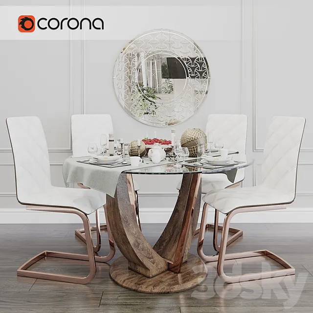 Garda decor set 3DModel