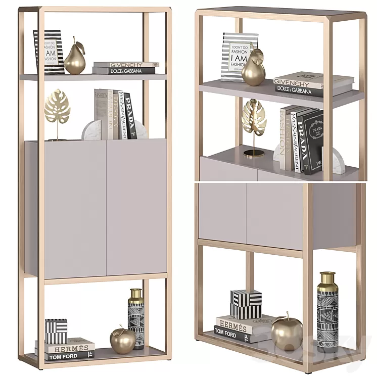 GARDA DÉCOR shelving unit SPACE 3D Model