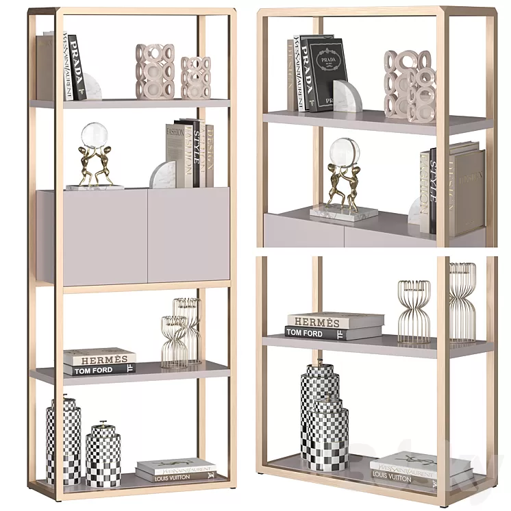 GARDA DÉCOR shelving unit SPACE 3D Model
