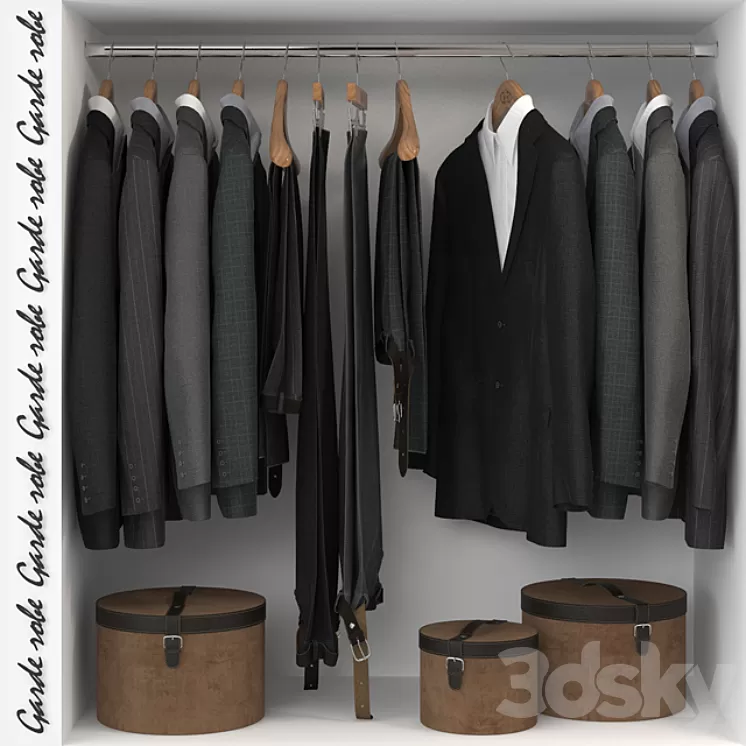 Garde-robe 03 3D Model