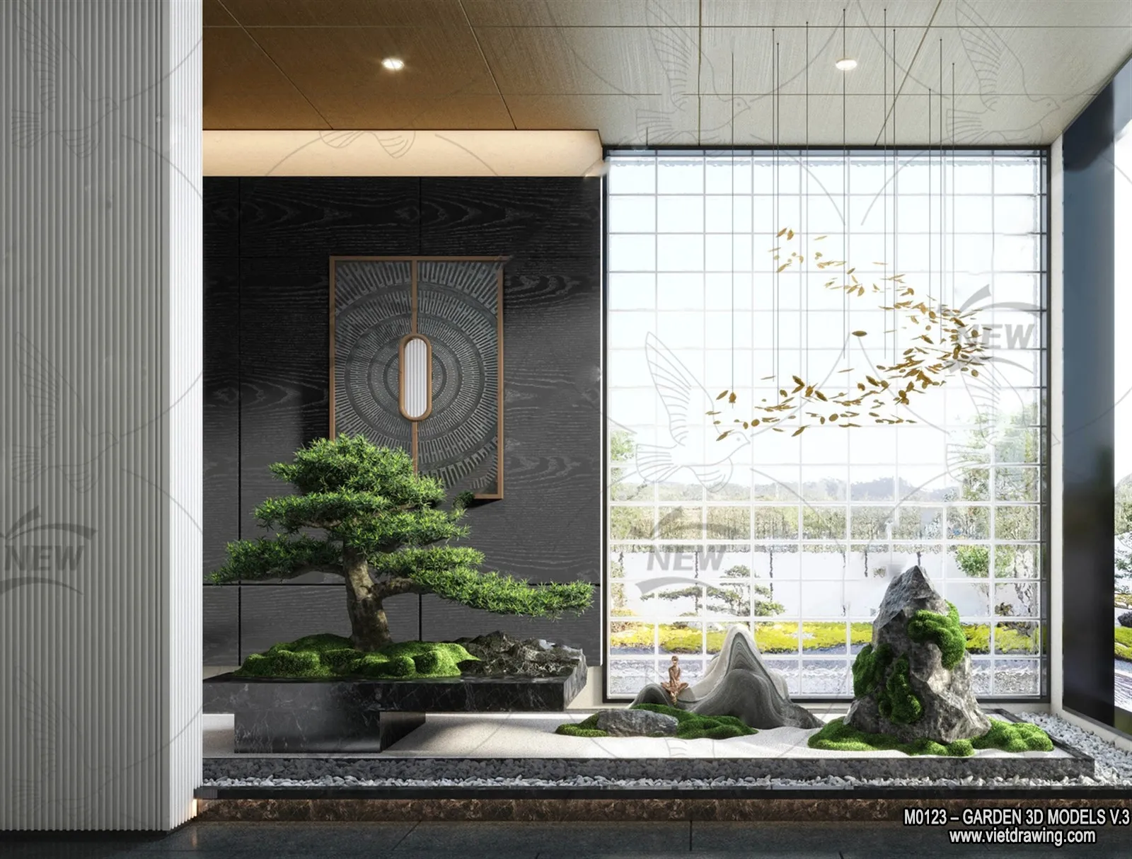 Garden 3D Models - Architecture Decor 3D - 014