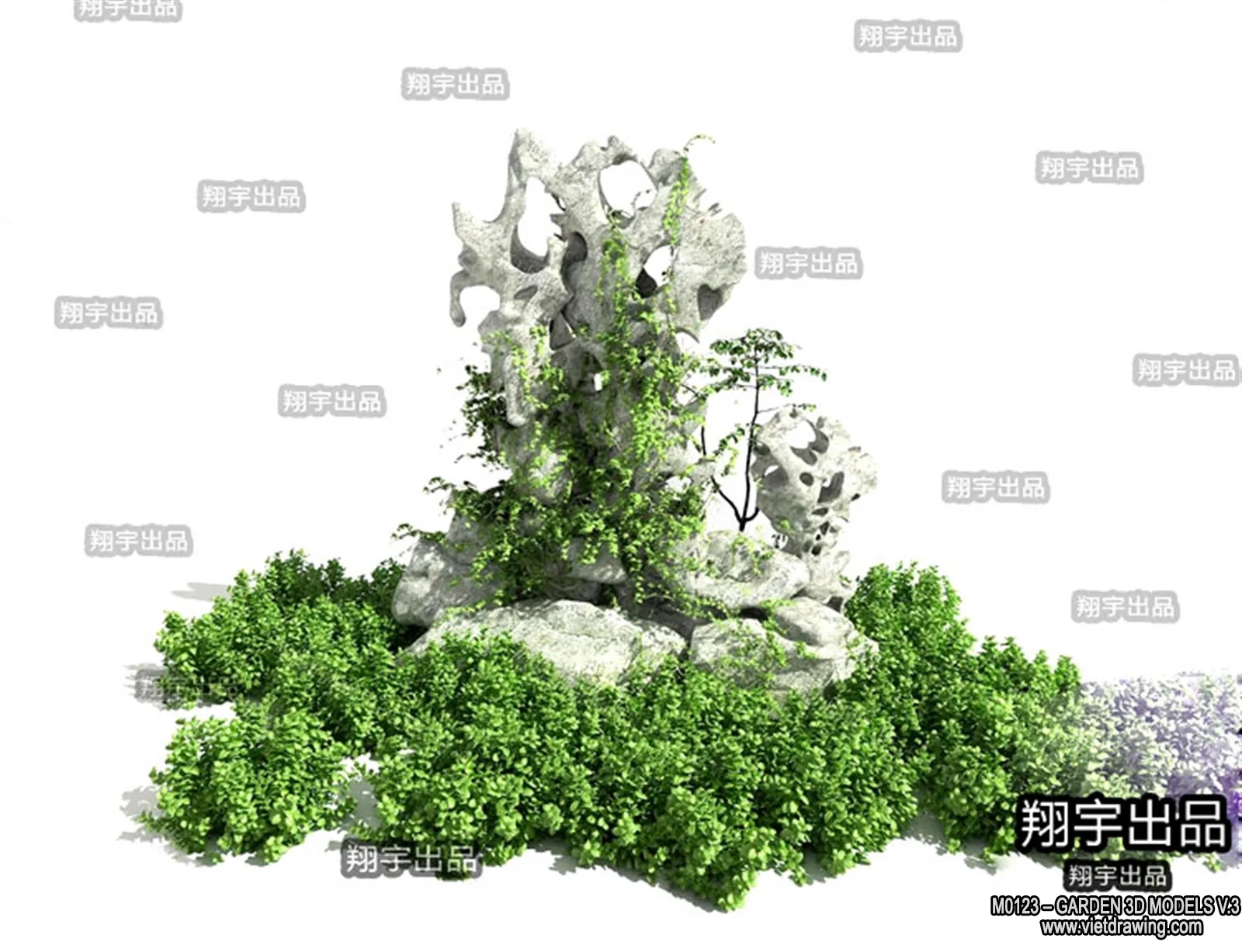 Garden 3D Models - Architecture Decor 3D - 131