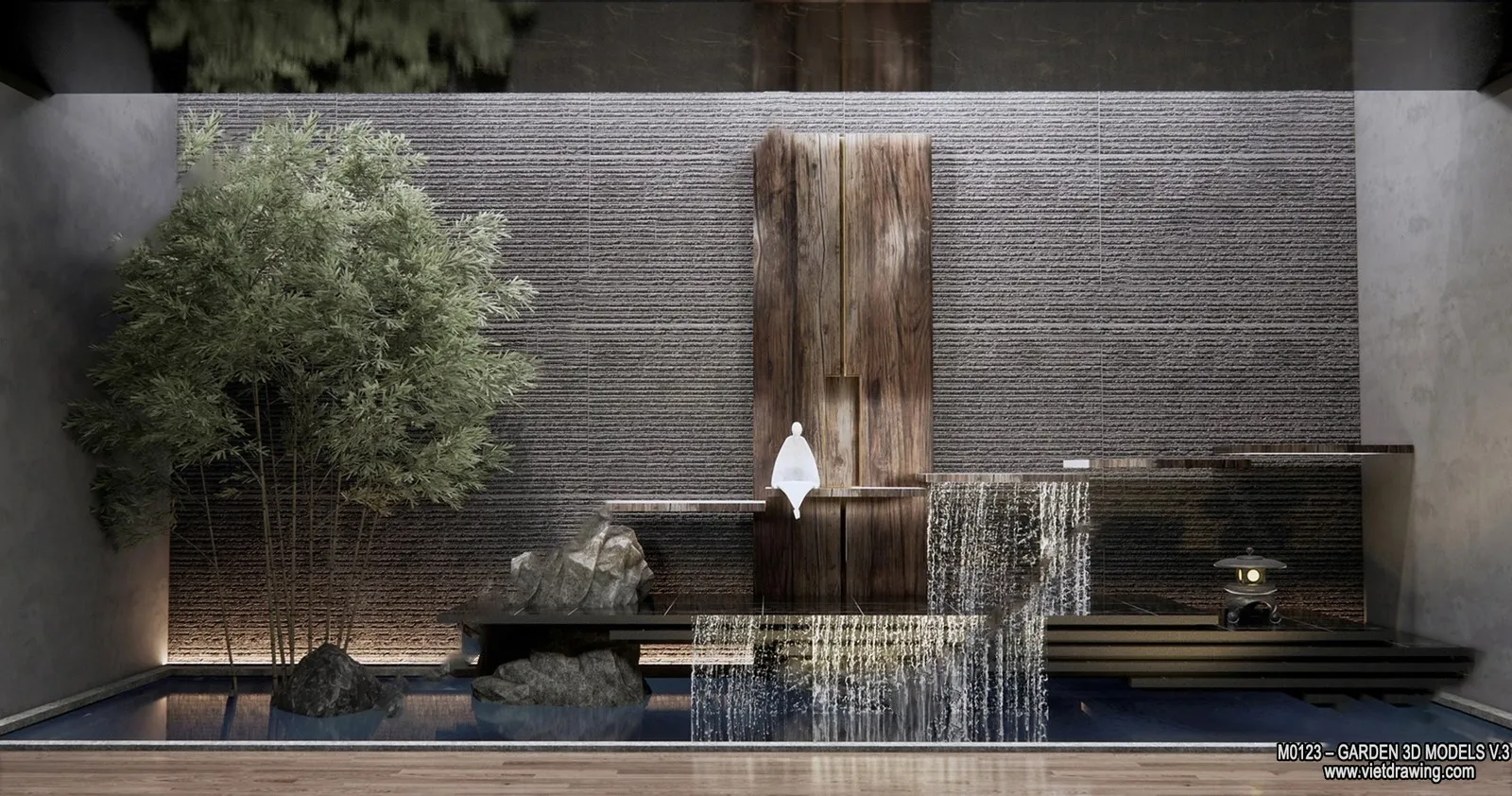 Garden 3D Models - Architecture Decor 3D - 225