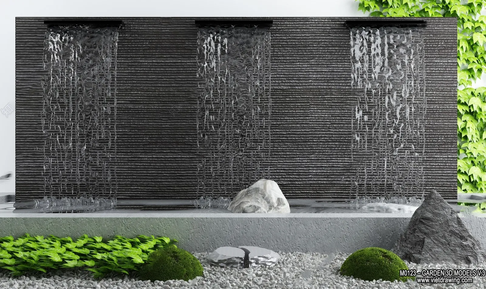 Garden 3D Models - Architecture Decor 3D - 230