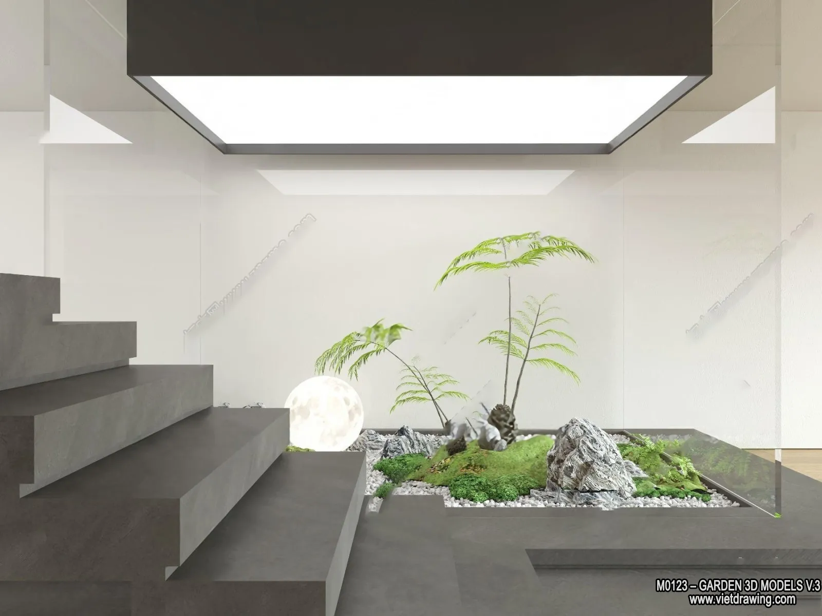 Garden 3D Models - Architecture Decor 3D - 235
