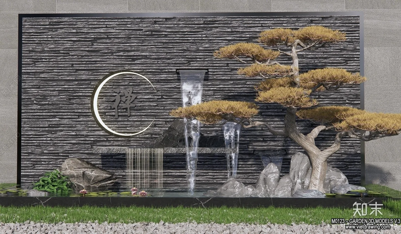 Garden 3D Models - Architecture Decor 3D - 237