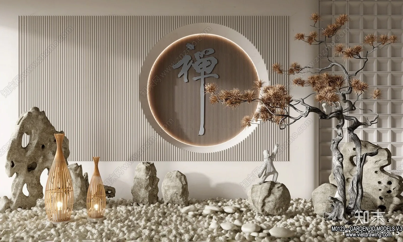 Garden 3D Models - Architecture Decor 3D - 248