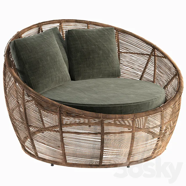 Garden Armchair 3DModel