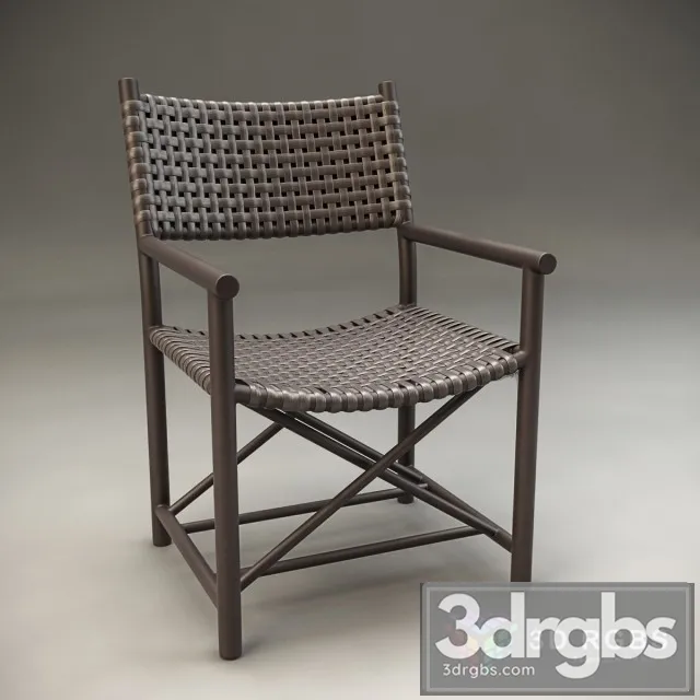 Garden Chair 3D Model Free