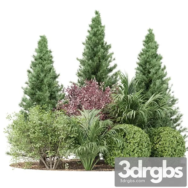 Garden Collection Vol 196 3D Model Free