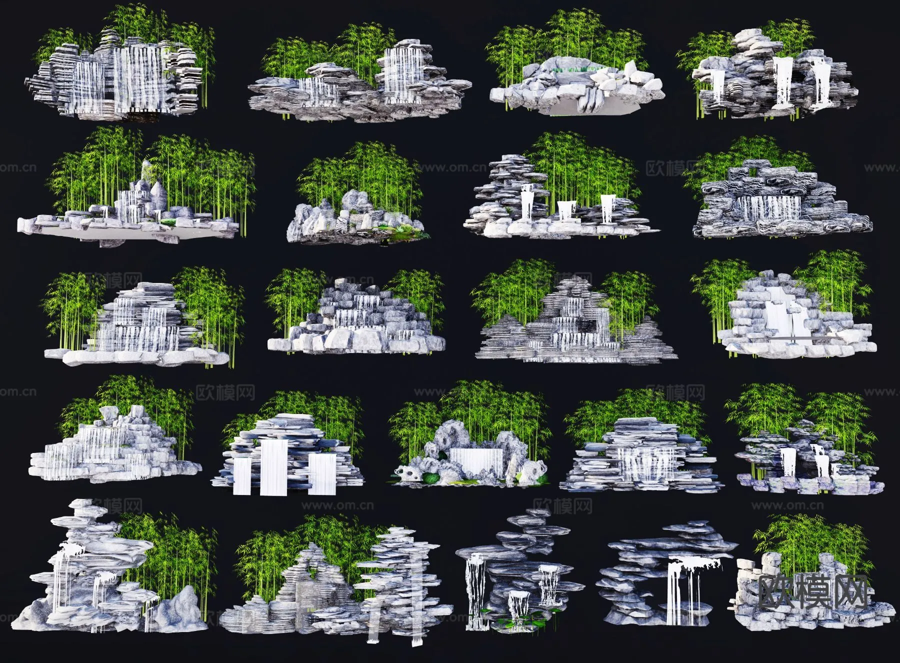 GARDEN DECOR - 3D Model For Interior Design - 2610