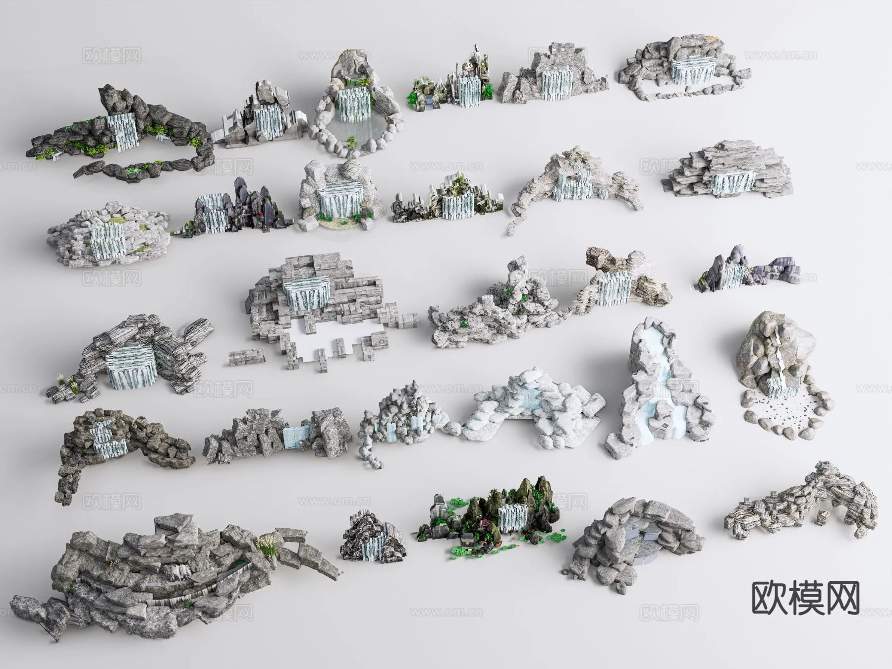 GARDEN DECOR - 3D Model For Interior Design - 2637