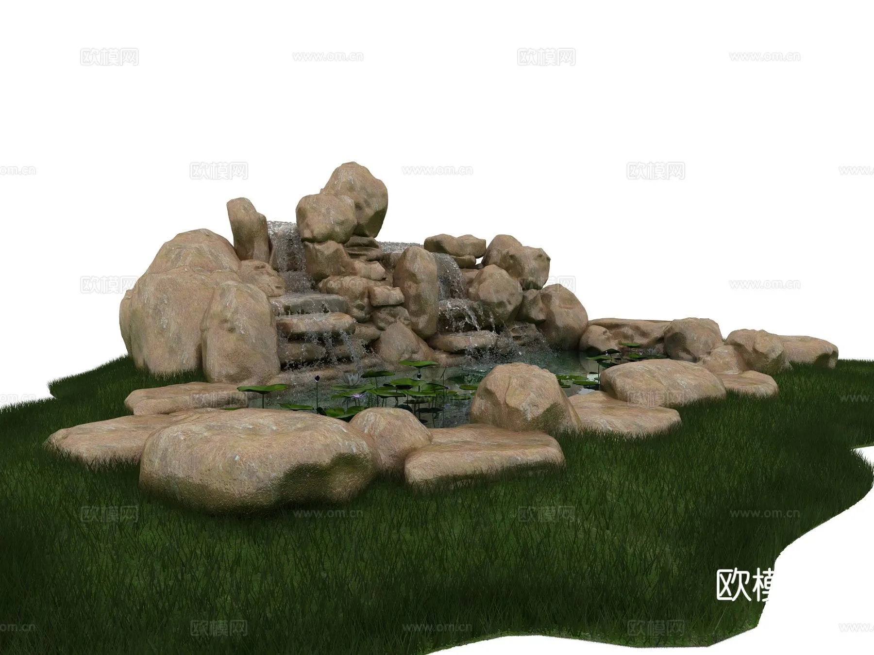 GARDEN DECOR - 3D Model For Interior Design - 2643