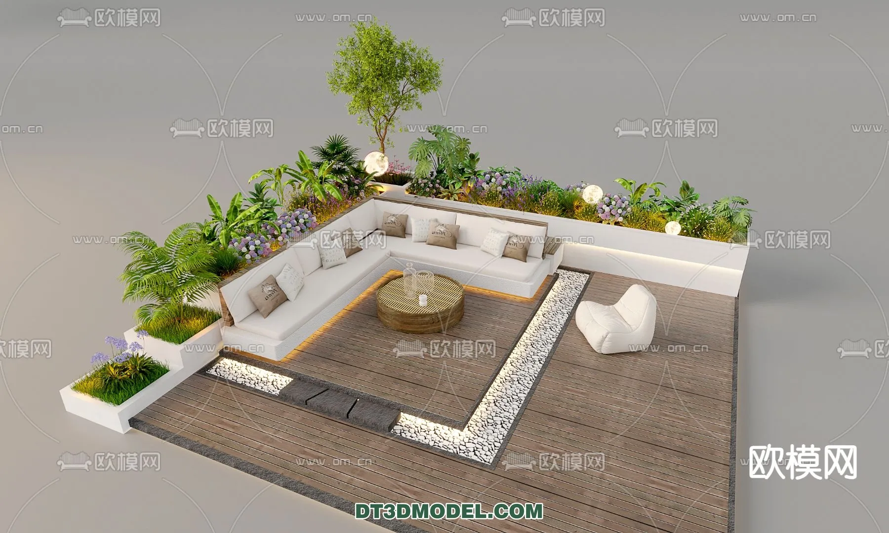 GARDEN DECOR - CORONA - 3D MODEL - 3304