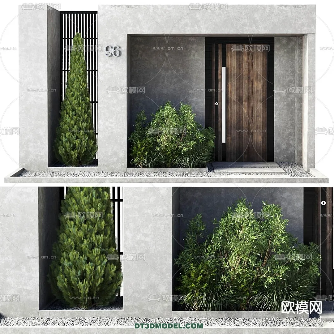 GARDEN DECOR - VRAY / CORONA - 3D MODEL - 3252