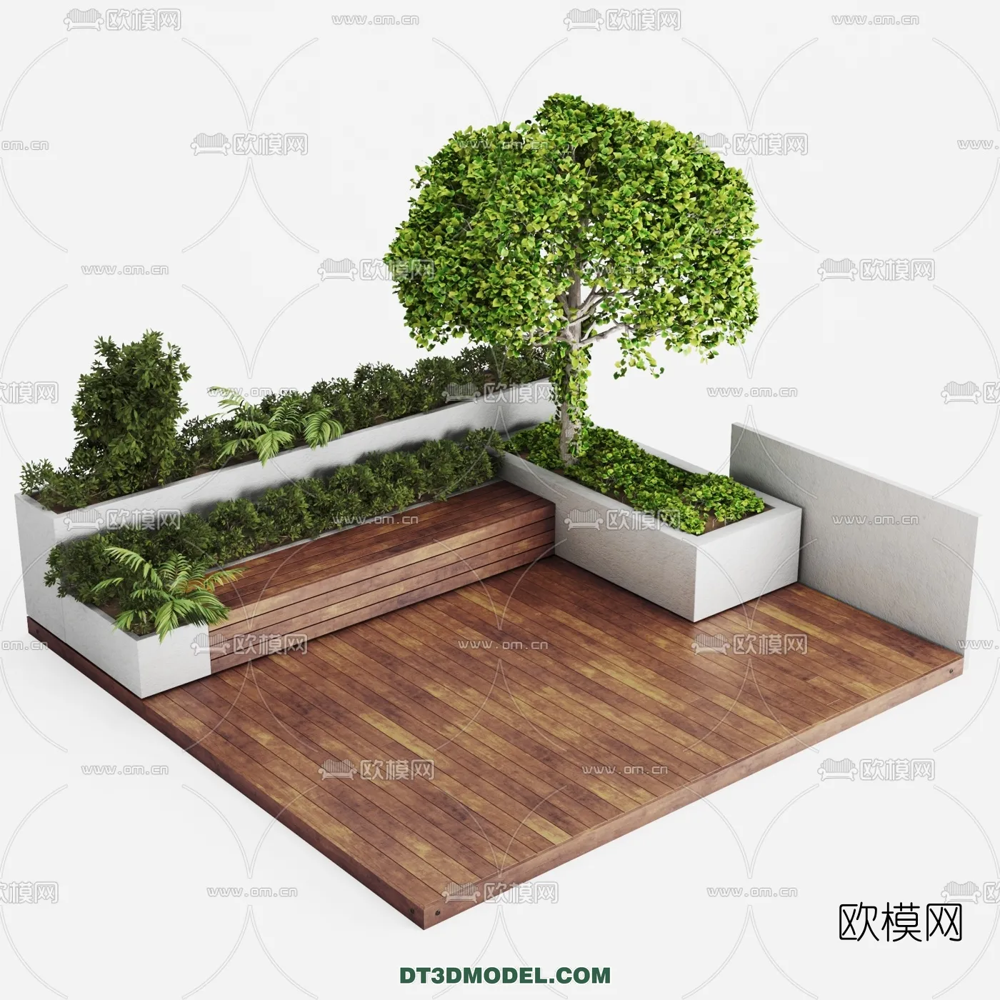 GARDEN DECOR - VRAY / CORONA - 3D MODEL - 3255