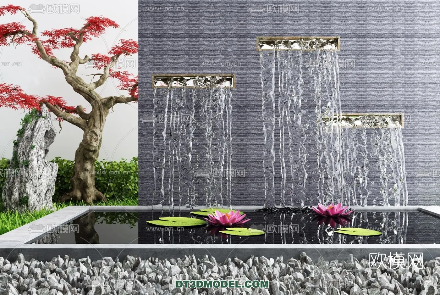 GARDEN DECOR - VRAY / CORONA - 3D MODEL - 3257