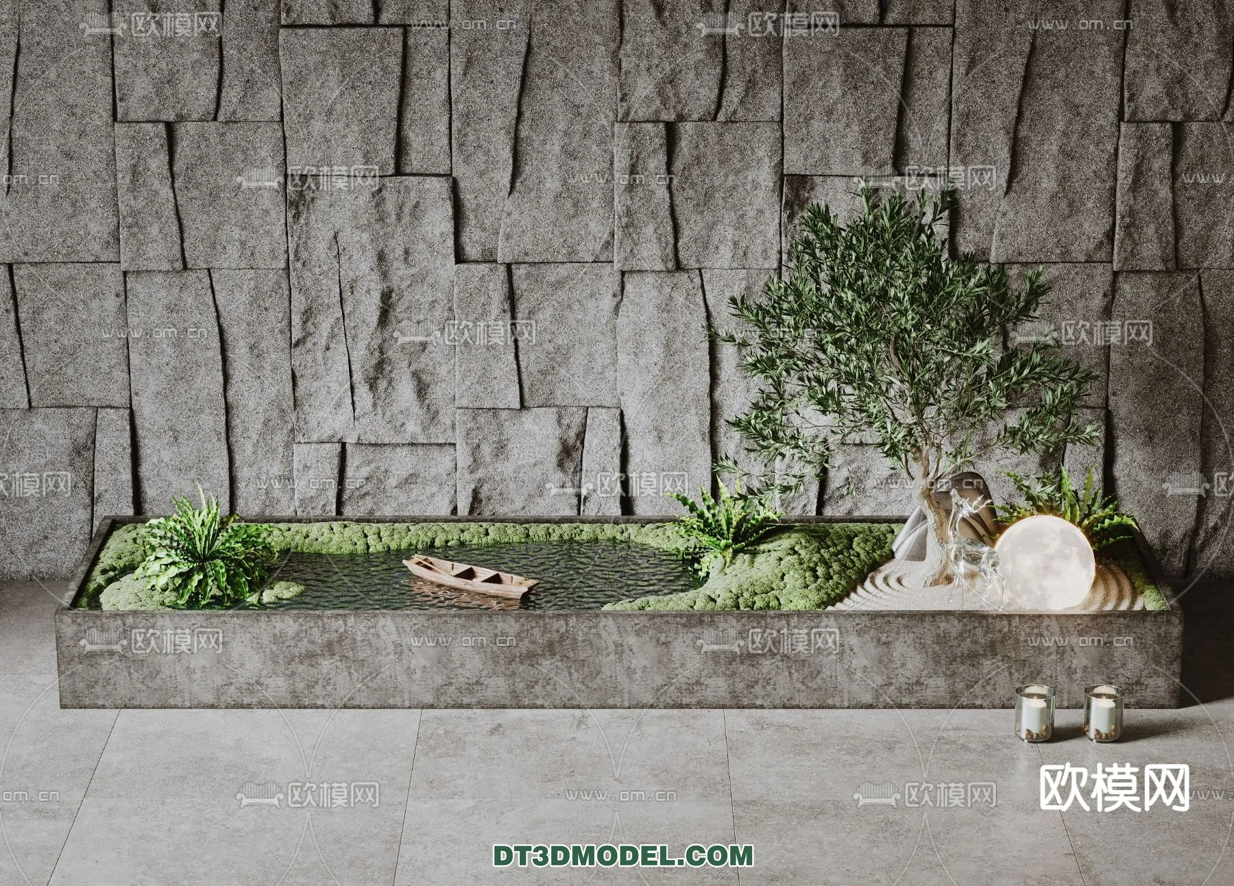 GARDEN DECOR - VRAY / CORONA - 3D MODEL - 3261