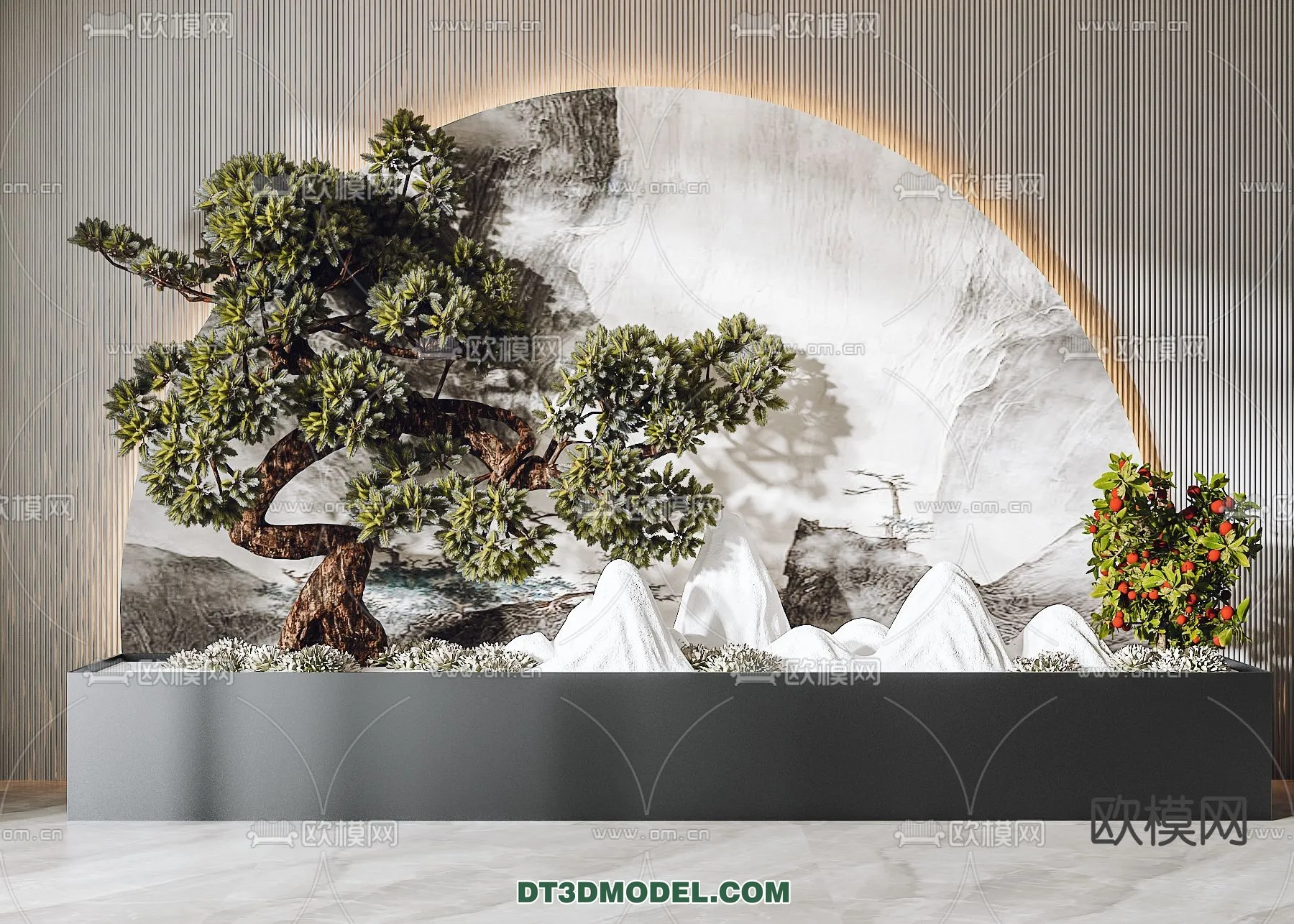 GARDEN DECOR - VRAY / CORONA - 3D MODEL - 3262