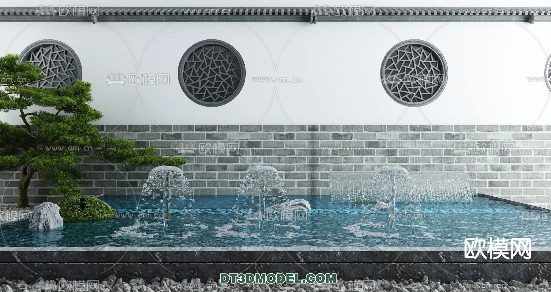 GARDEN DECOR - VRAY / CORONA - 3D MODEL - 3265