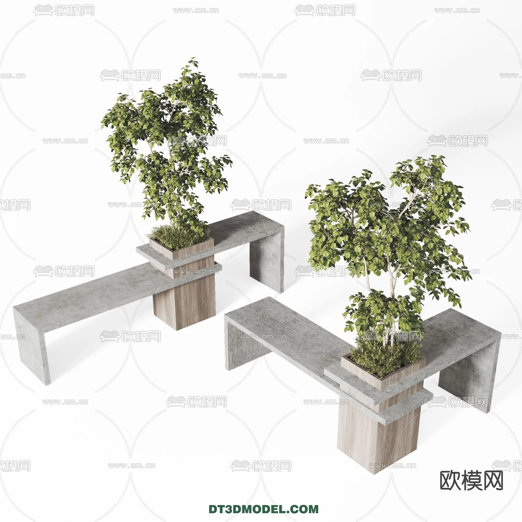 GARDEN DECOR - VRAY / CORONA - 3D MODEL - 3270
