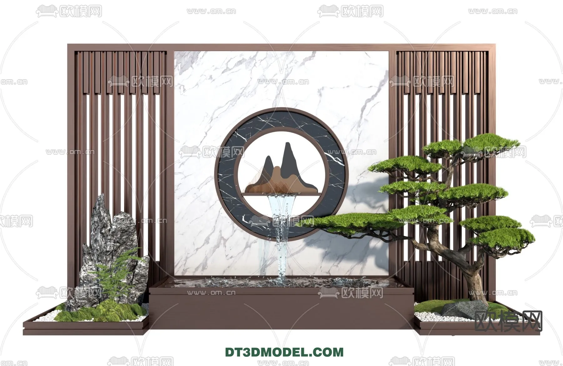 GARDEN DECOR - VRAY / CORONA - 3D MODEL - 3274