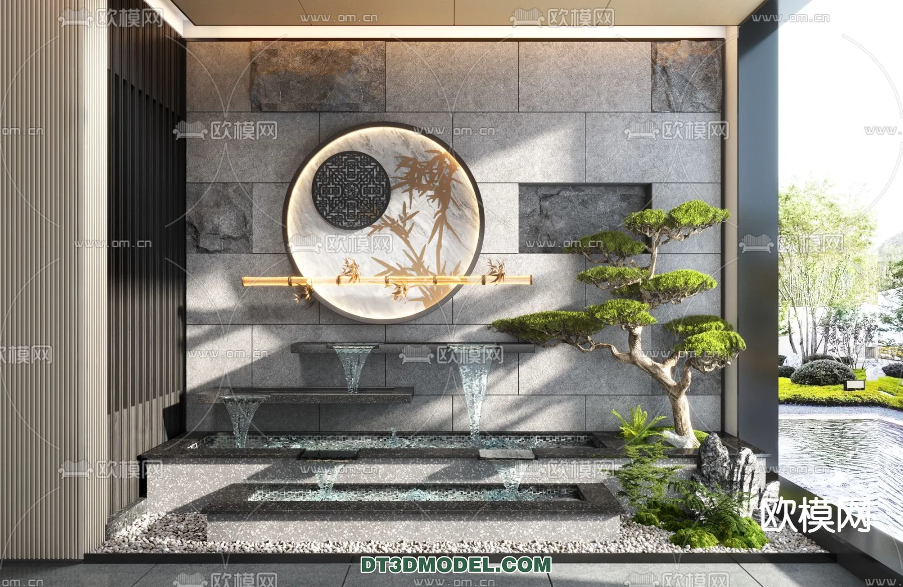 GARDEN DECOR - VRAY / CORONA - 3D MODEL - 3276