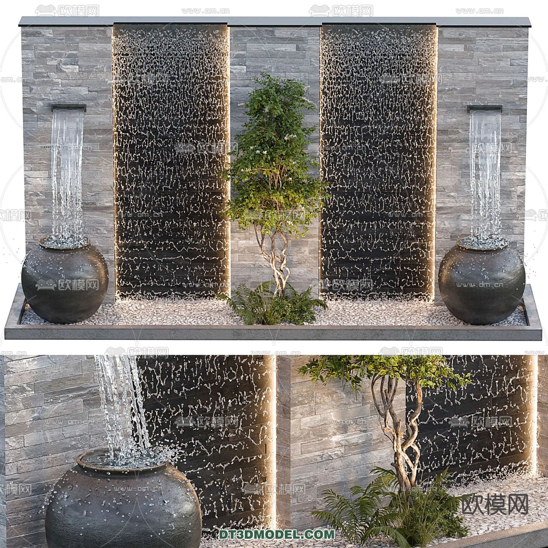 GARDEN DECOR - VRAY / CORONA - 3D MODEL - 3277