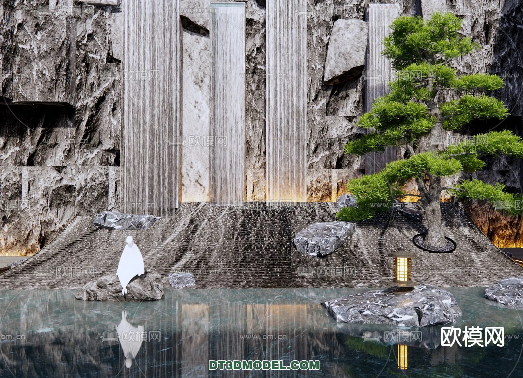 GARDEN DECOR - VRAY / CORONA - 3D MODEL - 3285