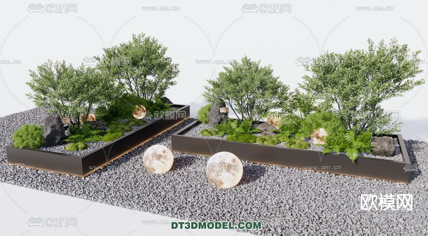 GARDEN DECOR - VRAY / CORONA - 3D MODEL - 3288