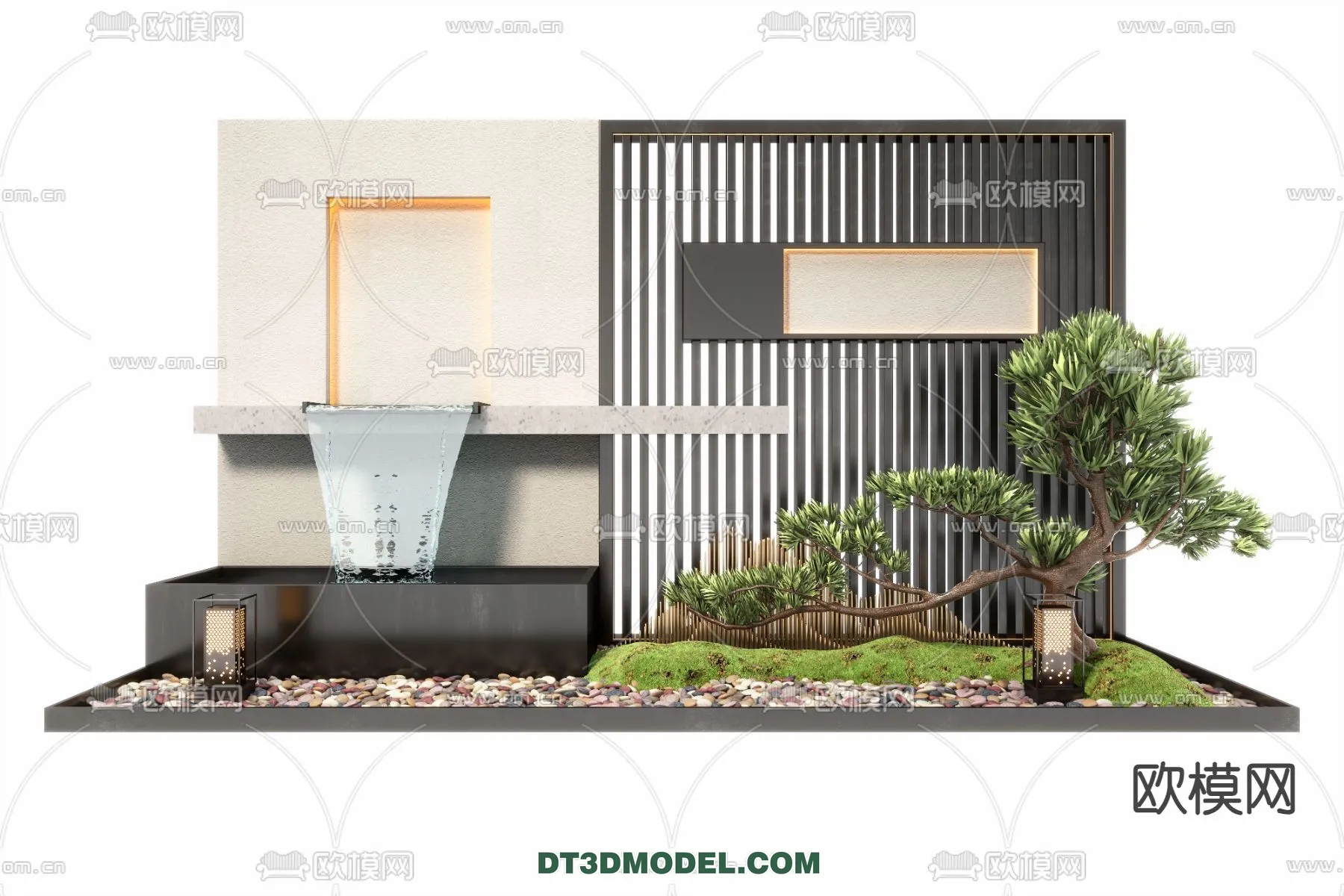 GARDEN DECOR - VRAY / CORONA - 3D MODEL - 3295