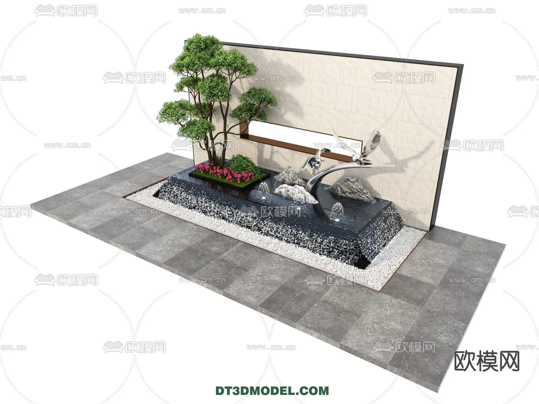 GARDEN DECOR - VRAY / CORONA - 3D MODEL - 3301