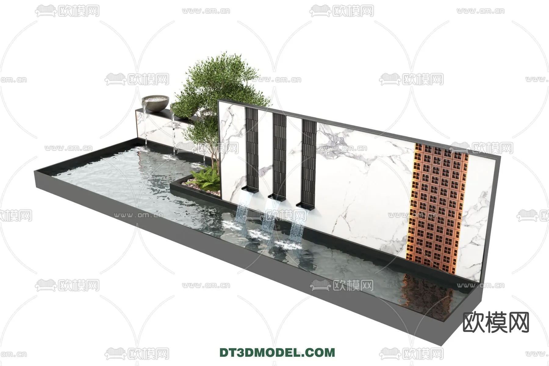 GARDEN DECOR - VRAY / CORONA - 3D MODEL - 3310