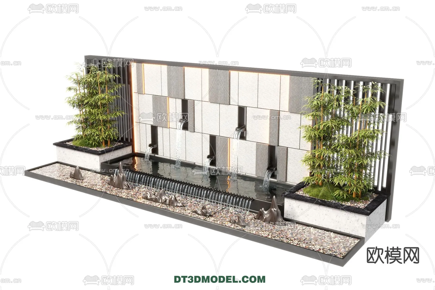 GARDEN DECOR - VRAY / CORONA - 3D MODEL - 3318