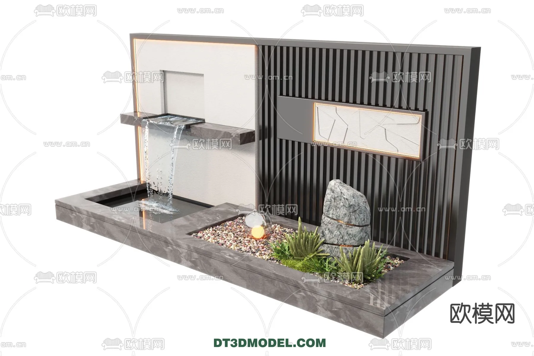 GARDEN DECOR - VRAY / CORONA - 3D MODEL - 3320
