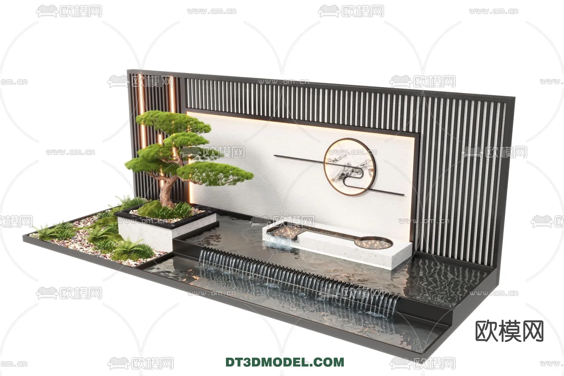 GARDEN DECOR - VRAY / CORONA - 3D MODEL - 3321