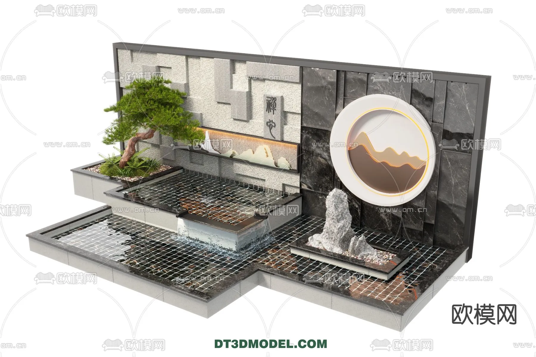 GARDEN DECOR - VRAY / CORONA - 3D MODEL - 3328