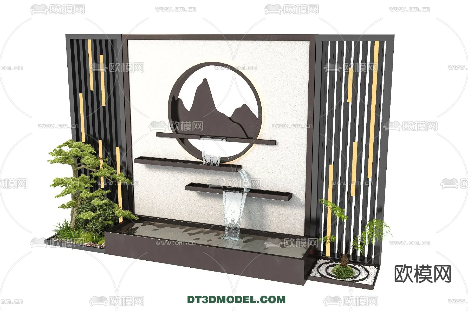 GARDEN DECOR - VRAY / CORONA - 3D MODEL - 3330