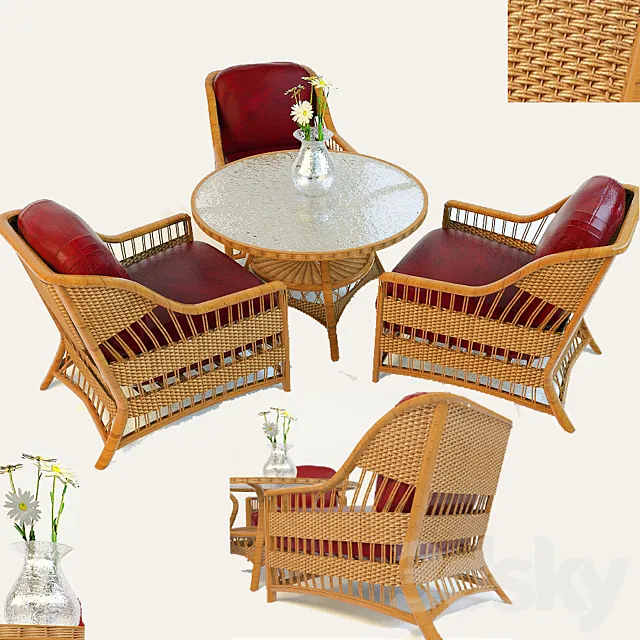 garden furniture 3DModel