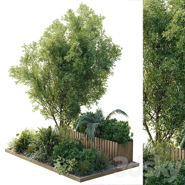 Garden plants box - Outdoor plants set 183 Free Download