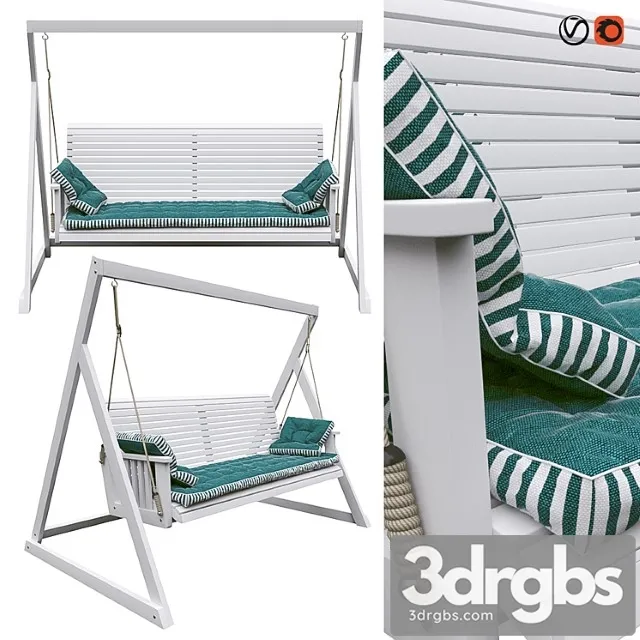 Garden Swing Emma 3D Model Free