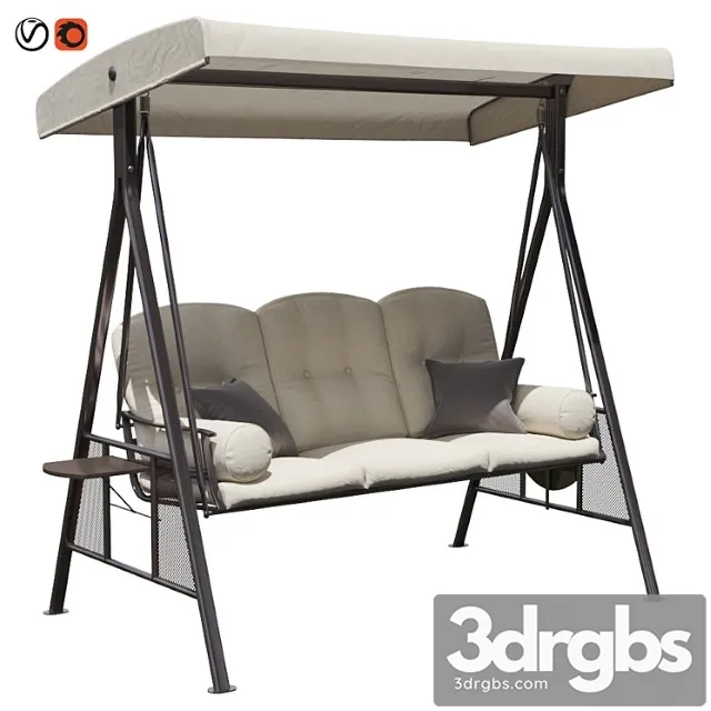 Garden Swing Garden Way Z003 3D Model Free