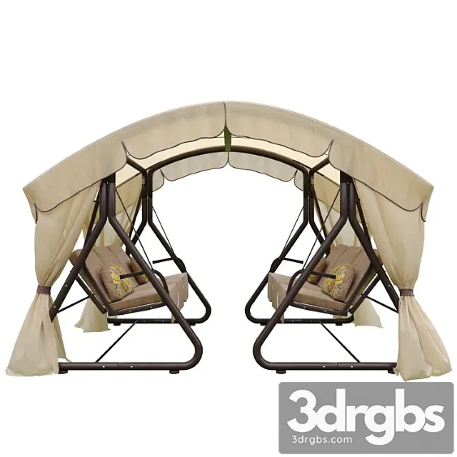 Garden Swings Arno Werk 3D Model Free
