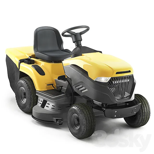 Garden tractor 3DModel