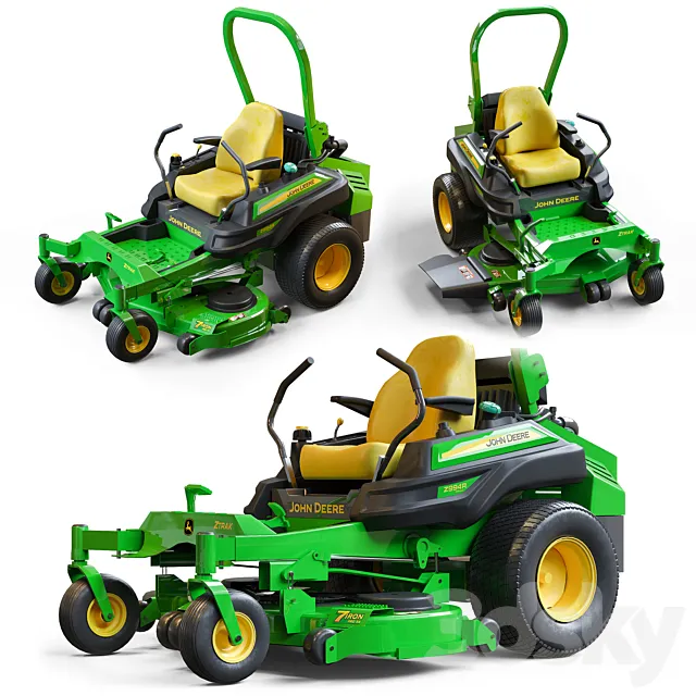 Garden tractor Z994R 3DModel