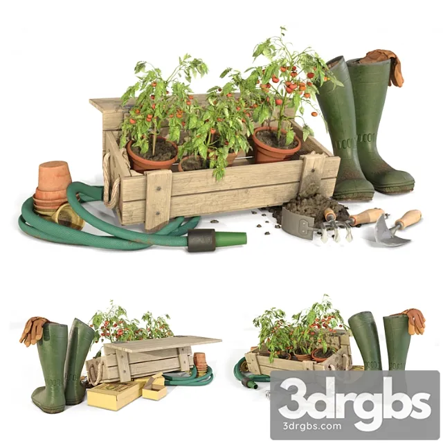 Gardener Tomato Toolkit 3D Model Free