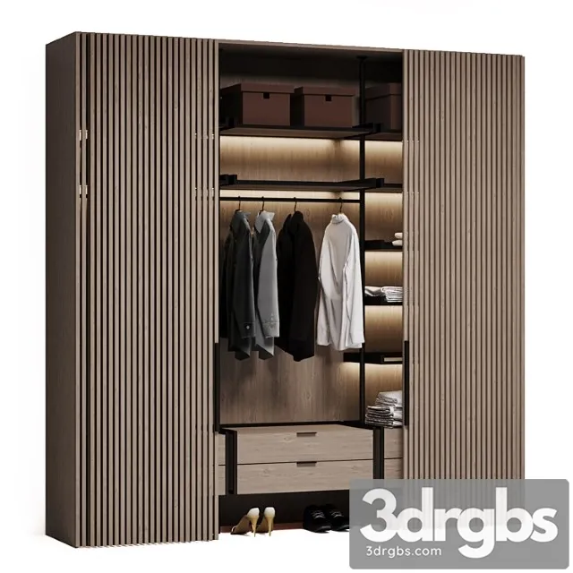 Garderob Poliform 14 3D Model Free