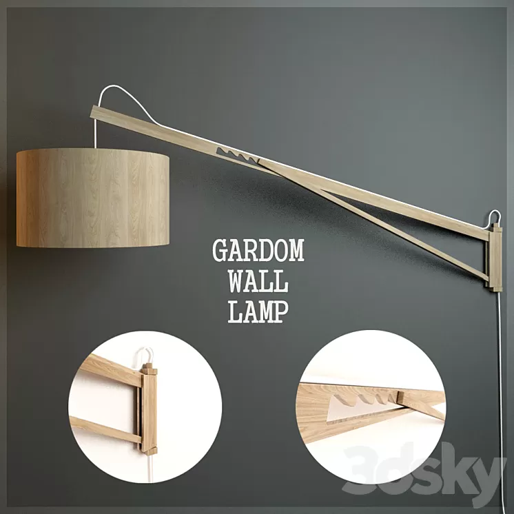 GARDOM WALL LAMP 3D Model