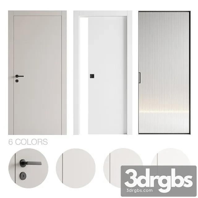 Garofoli Doors Set 3 3D Model Free