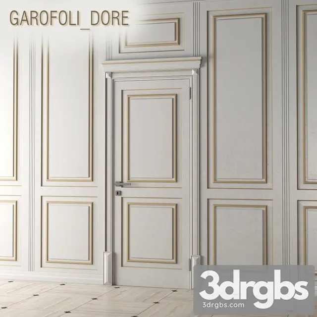 Garofoli Dore Door 3D Model Free